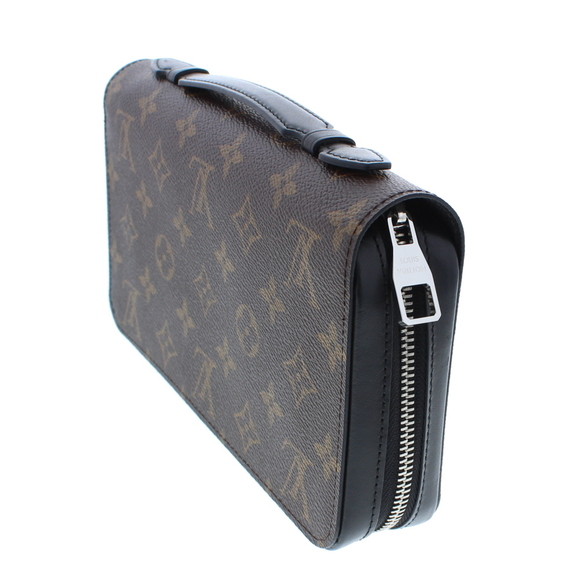 Louis Vuitton Zippy XL Clutch Organizer Monogram Macassar Long Wallet - Picture 2 of 6